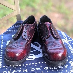 Vintage Underground England Steeltoe Wingtip Shoes